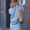 Icone™ FashionSet: Stilig Off-Shoulder Topp Og Denimskjørt