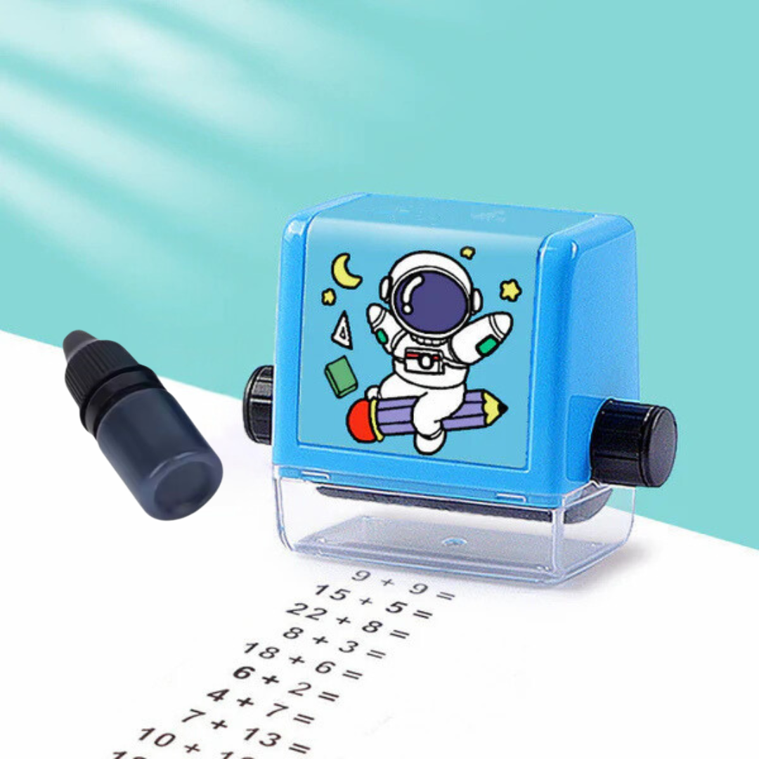 Kletshuts™ MathStamp: Digital Roller Matematikk Undervisning Stempel