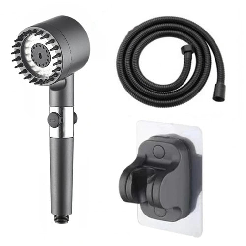 Borhe® Shower - 4 i 1 Massasje Og Hudpleie Multifunksjonelt Dusjhode