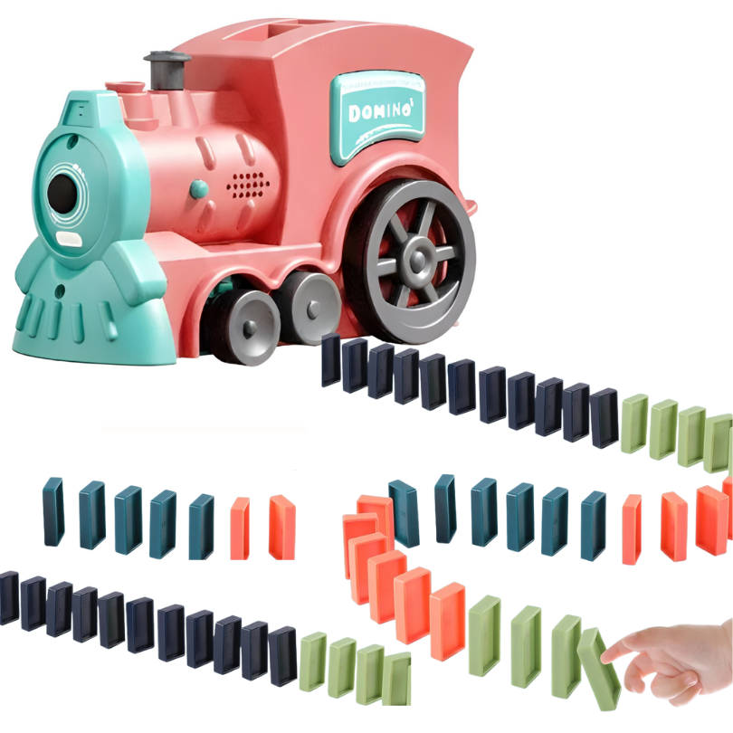 Kletshuts™ DominoTrain - Automatisk Domino Legging Tog Sett