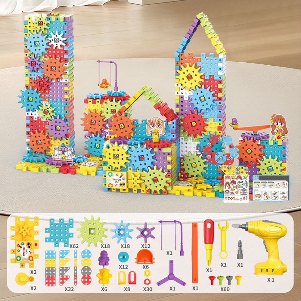 Kletshuts™ GearPuzzle: Fantastisk Interaktivt 3D Gir Puzzle Spill Sett