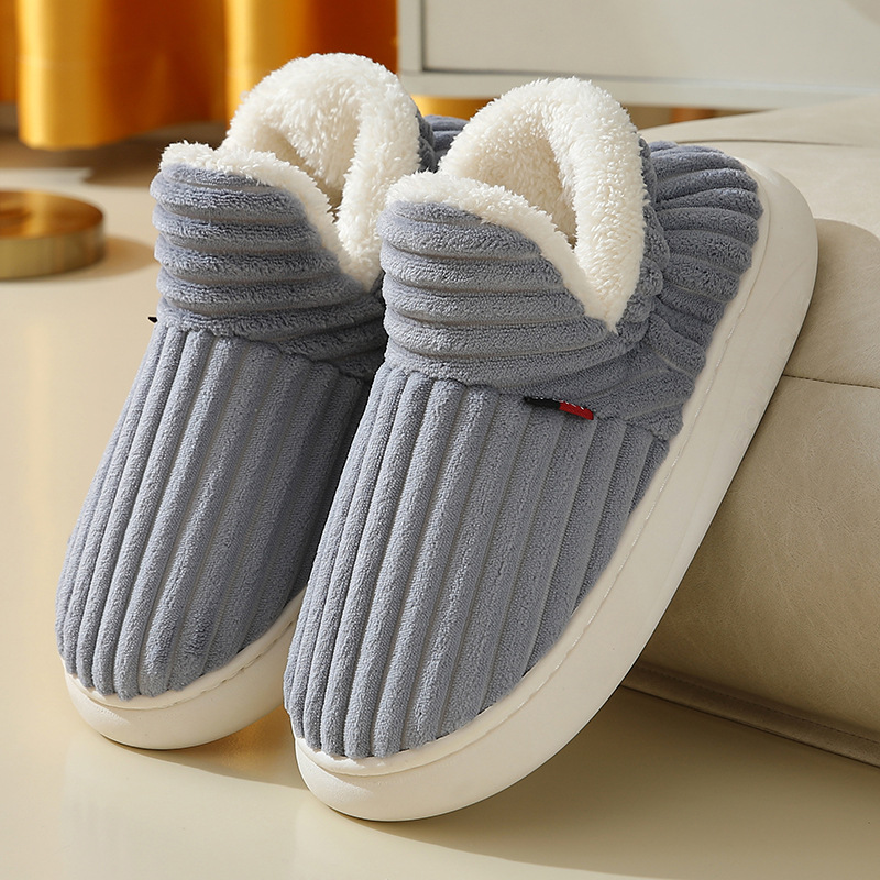 Happy™ CozySlippers: Unisex Vinter Fottøy Komfortabel Varm Tøfler