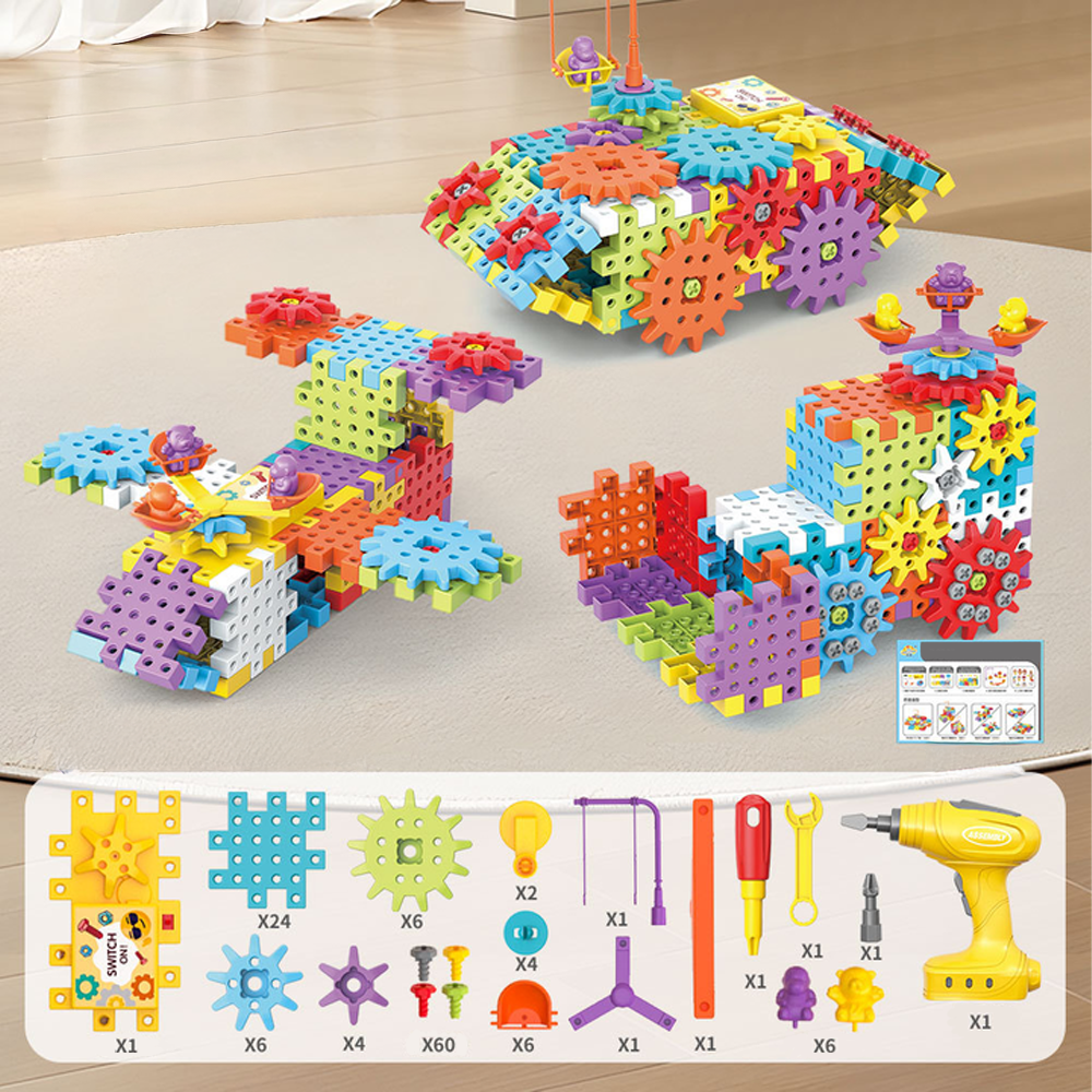 Kletshuts™ GearPuzzle: Fantastisk Interaktivt 3D Gir Puzzle Spill Sett