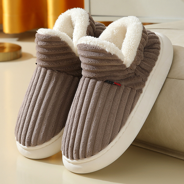 Happy™ CozySlippers: Unisex Vinter Fottøy Komfortabel Varm Tøfler