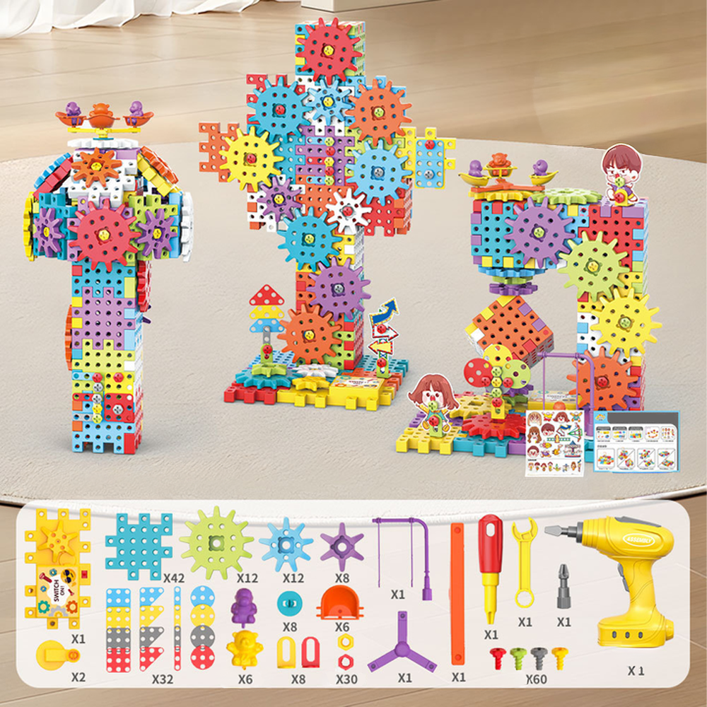 Kletshuts™ GearPuzzle: Fantastisk Interaktivt 3D Gir Puzzle Spill Sett