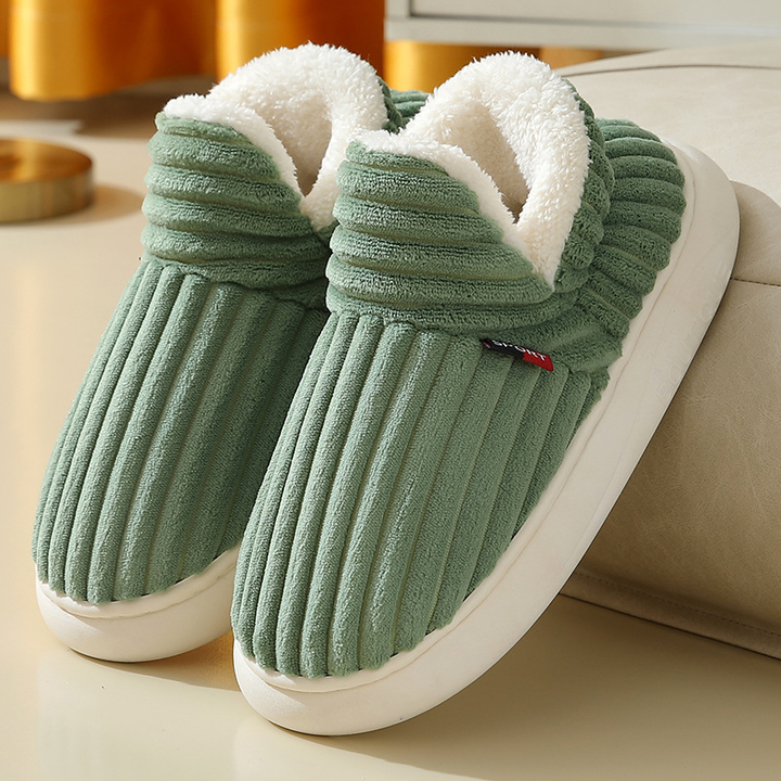 Happy™ CozySlippers: Unisex Vinter Fottøy Komfortabel Varm Tøfler