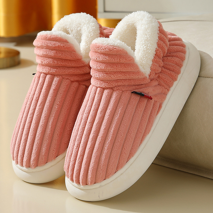 Happy™ CozySlippers: Unisex Vinter Fottøy Komfortabel Varm Tøfler