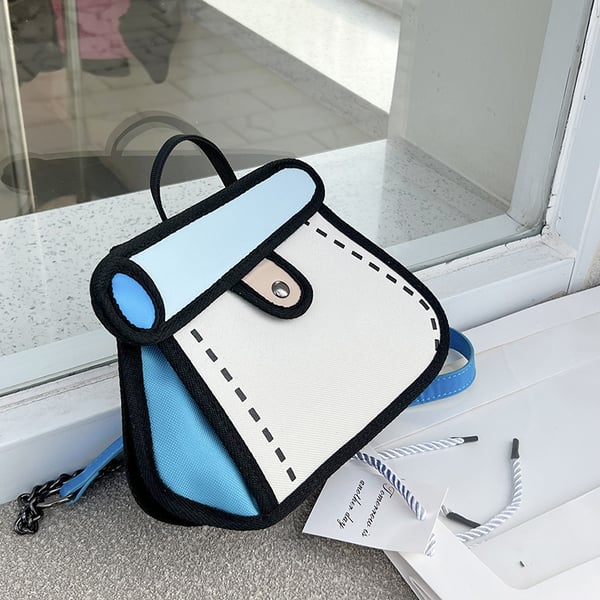 Icone™ CartoonBag - Vanntett 2D-Tegneserieveske