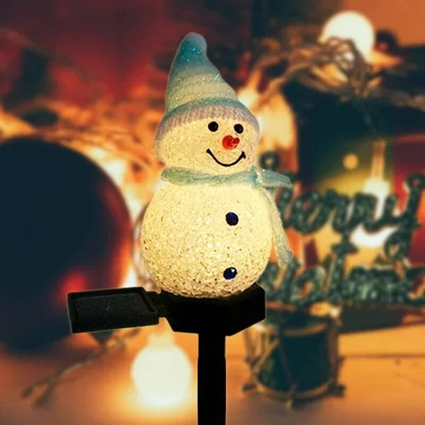 Ledsen™ Snowman - Vanntett Solcelledrevet Snømannslampe