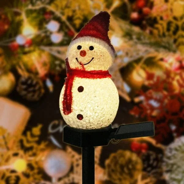 Ledsen™ Snowman - Vanntett Solcelledrevet Snømannslampe