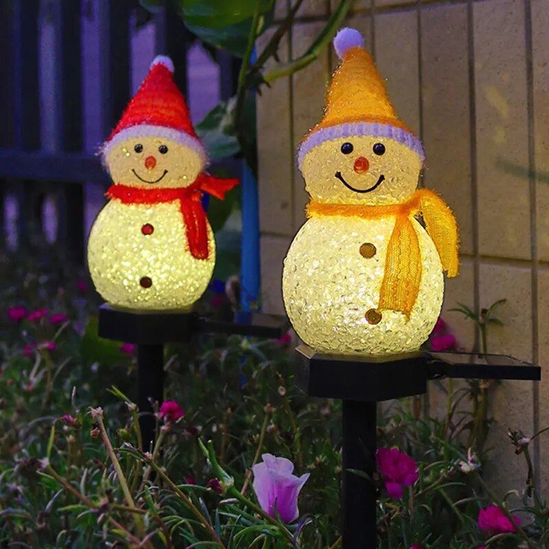 Ledsen™ Snowman - Vanntett Solcelledrevet Snømannslampe