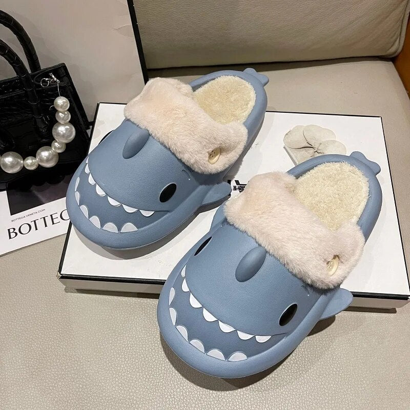 Happy™ PlushSlippers - Sklisikre Vinter Haier Sklier