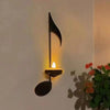 Ledsen™ CandleHolder - Musikknote Veggmontert Lysestake