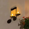 Ledsen™ CandleHolder - Musikknote Veggmontert Lysestake