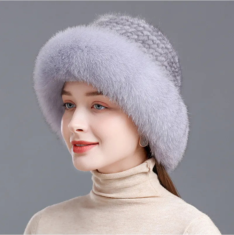 Icone™ FurryHat - Kvinner Vinter Pels Lue