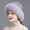 Icone™ FurryHat - Kvinner Vinter Pels Lue