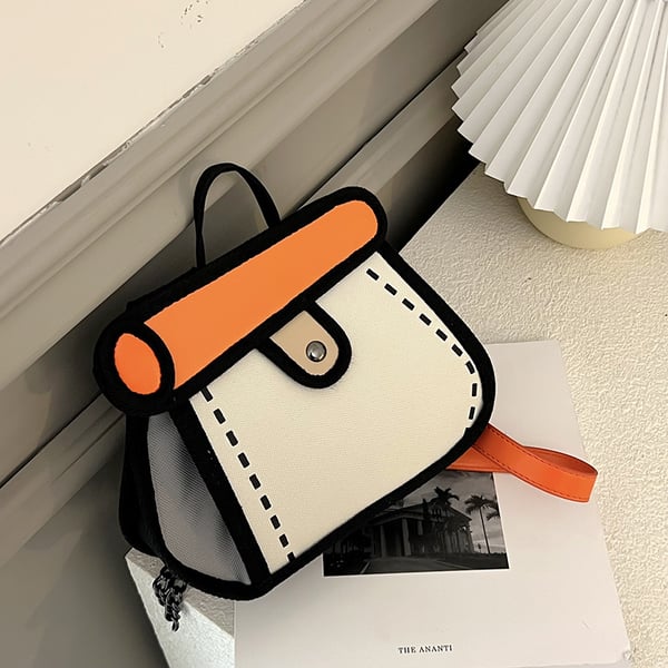 Icone™ CartoonBag - Vanntett 2D-Tegneserieveske